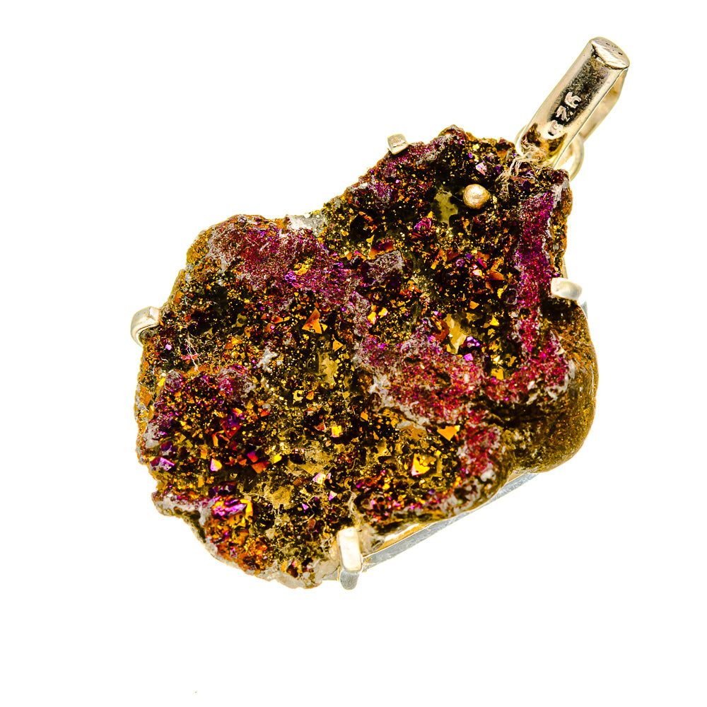 Titanium Druzy Pendants handcrafted by Anasilvercos - PD751621