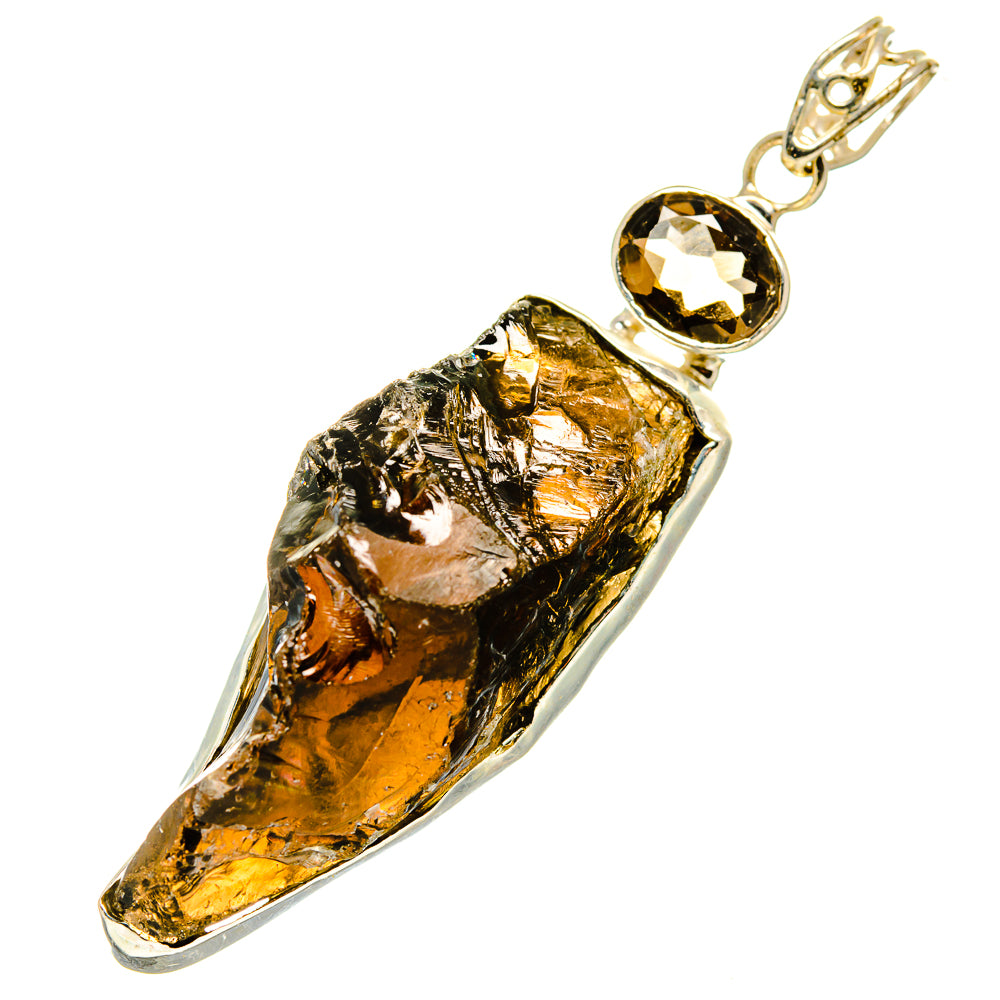 Smoky Quartz Pendants handcrafted by Anasilvercos - PD751679