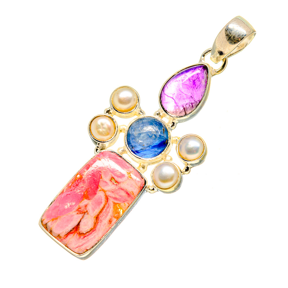 Rhodochrosite Pendants handcrafted by Anasilvercos - PD751687