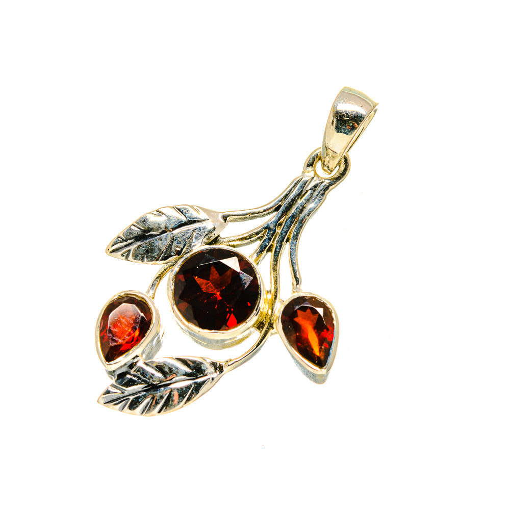 Garnet Pendants handcrafted by Anasilvercos - PD751724
