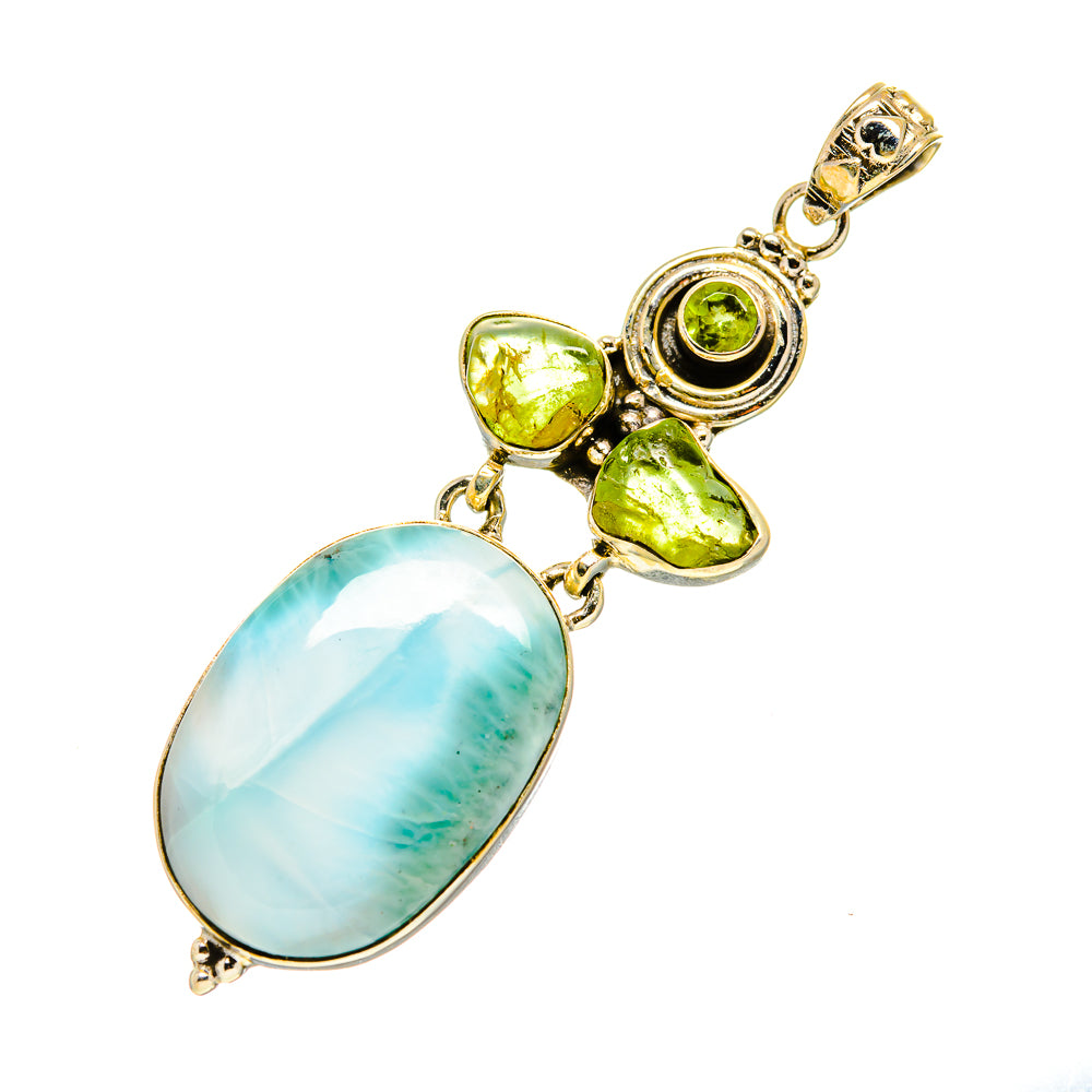 Larimar Pendants handcrafted by Anasilvercos - PD751880