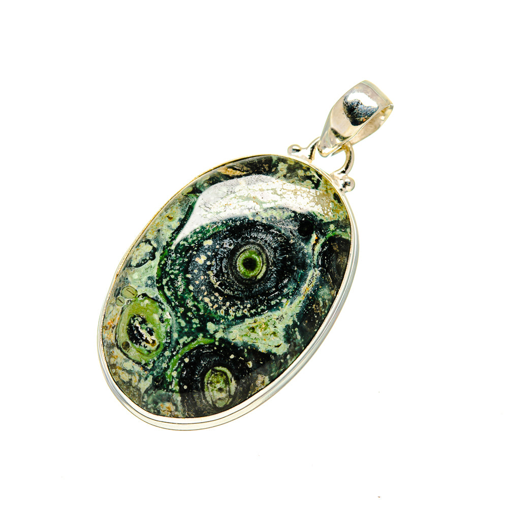 Galaxy Jasper Pendants handcrafted by Anasilvercos - PD751907