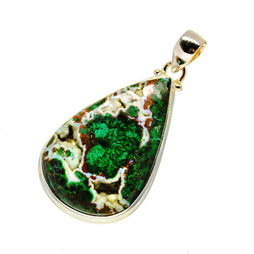Chrysocolla Pendants handcrafted by Anasilvercos - PD751923