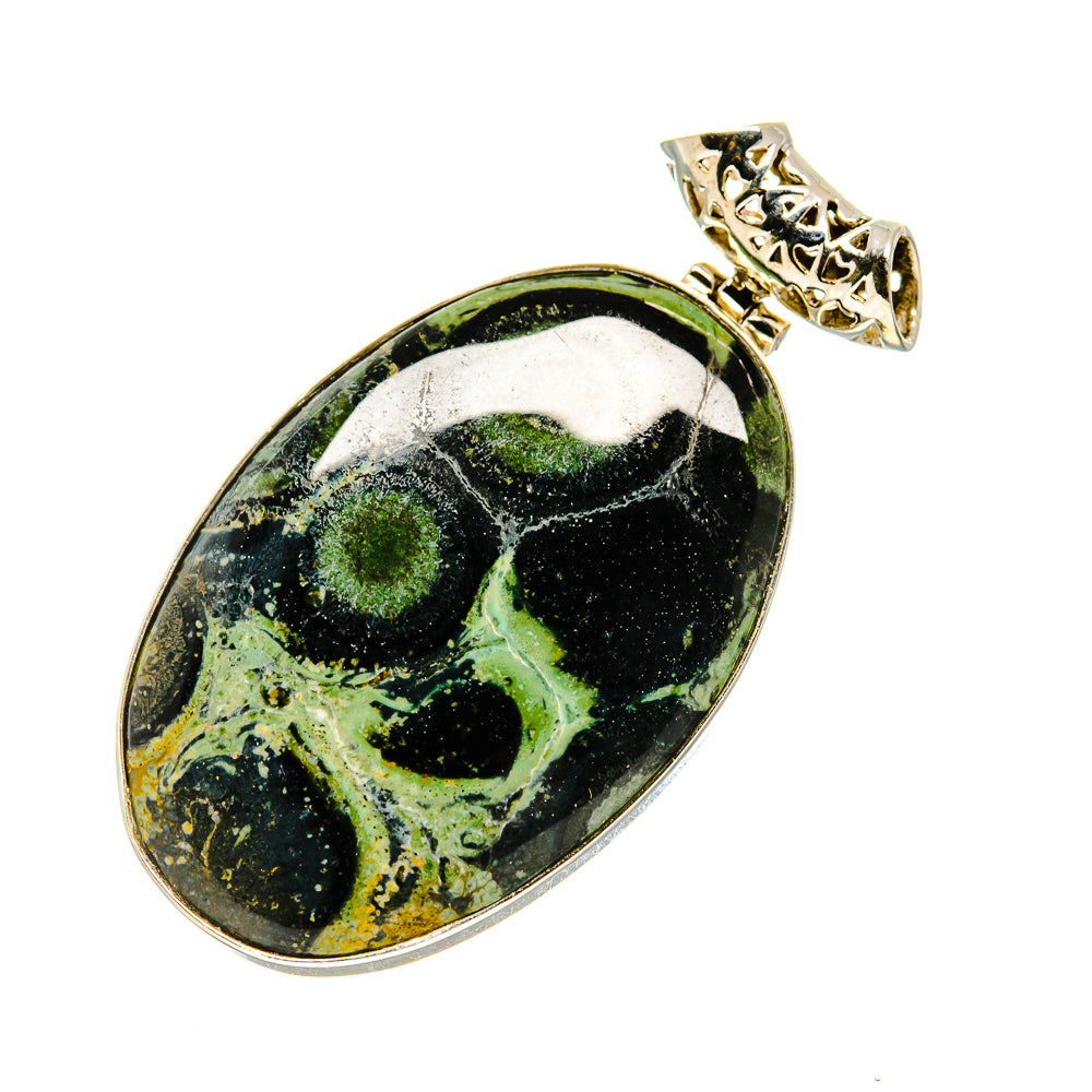 Galaxy Jasper Pendants handcrafted by Anasilvercos - PD751963