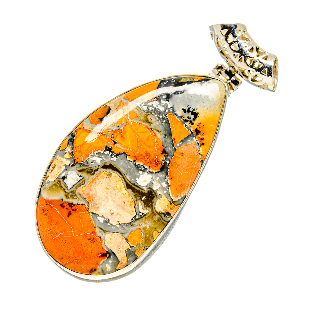 Brecciated Mookaite Pendants handcrafted by Anasilvercos - PD751964