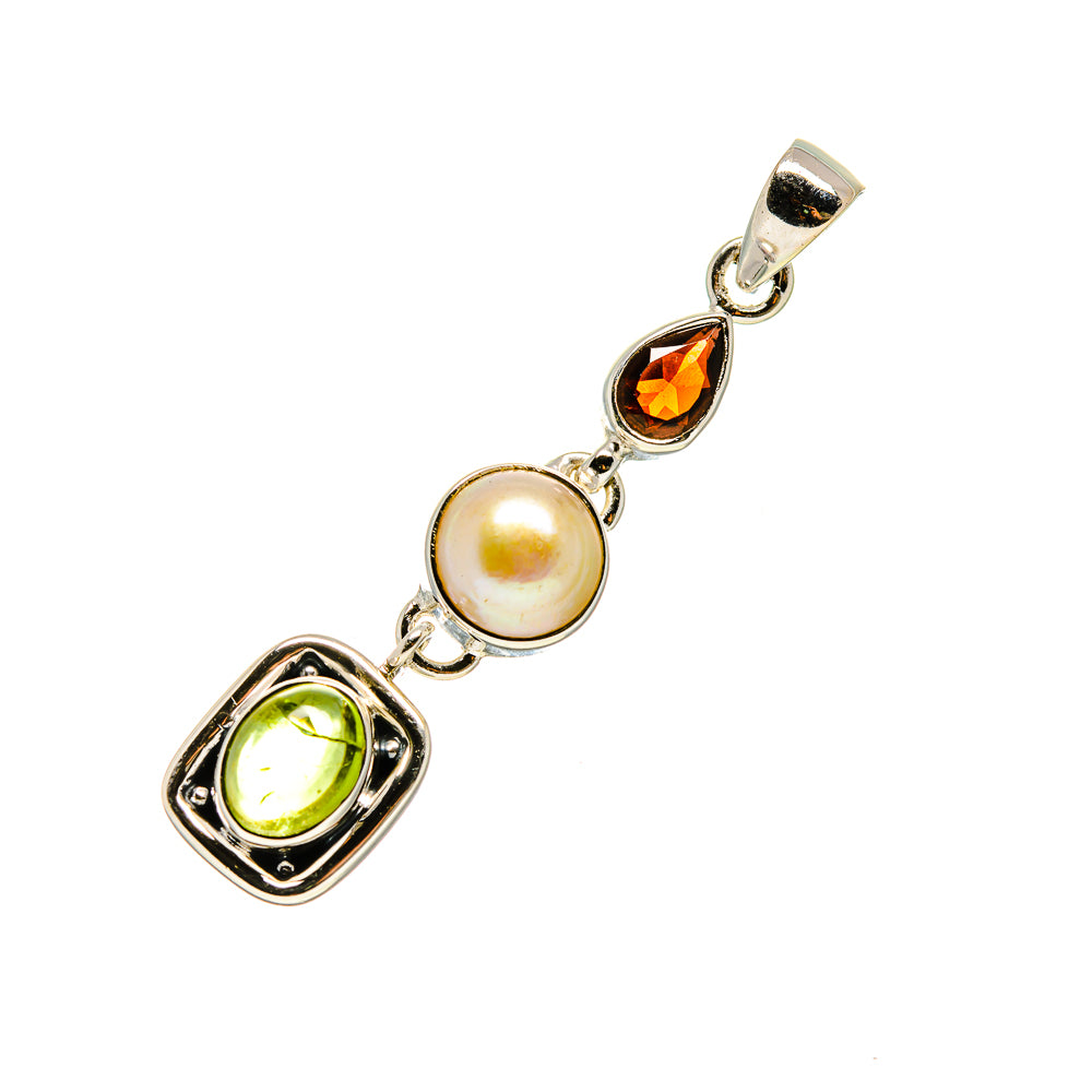 Peridot Pendants handcrafted by Anasilvercos - PD751974