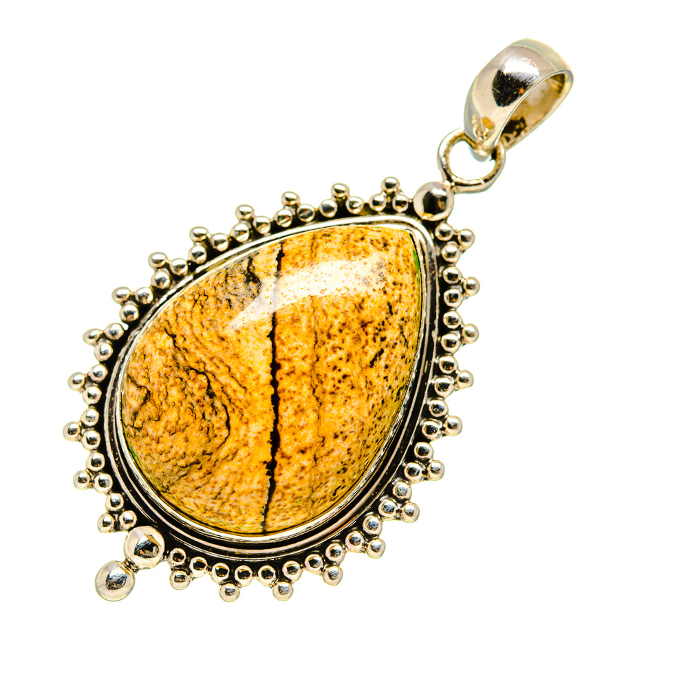 Picture Jasper Pendants handcrafted by Anasilvercos - PD751987