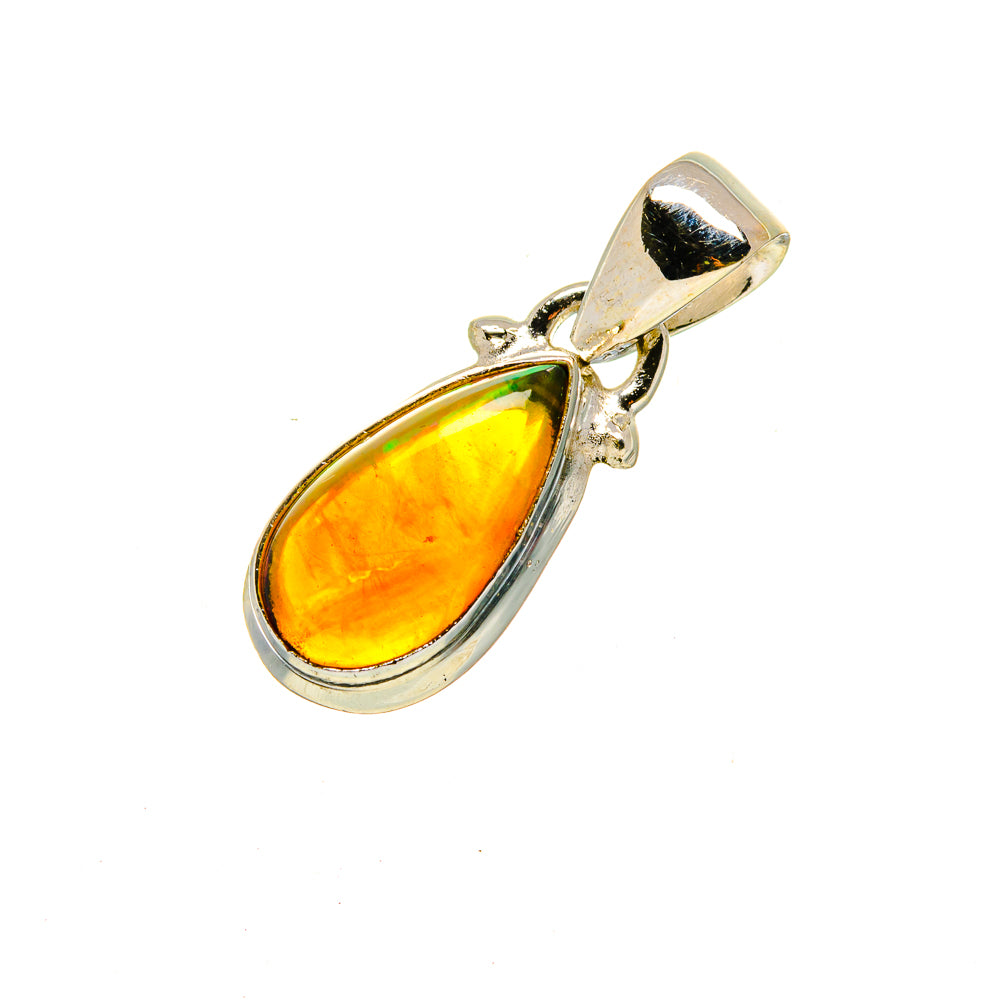 Ethiopian Opal Pendants handcrafted by Anasilvercos - PD751998