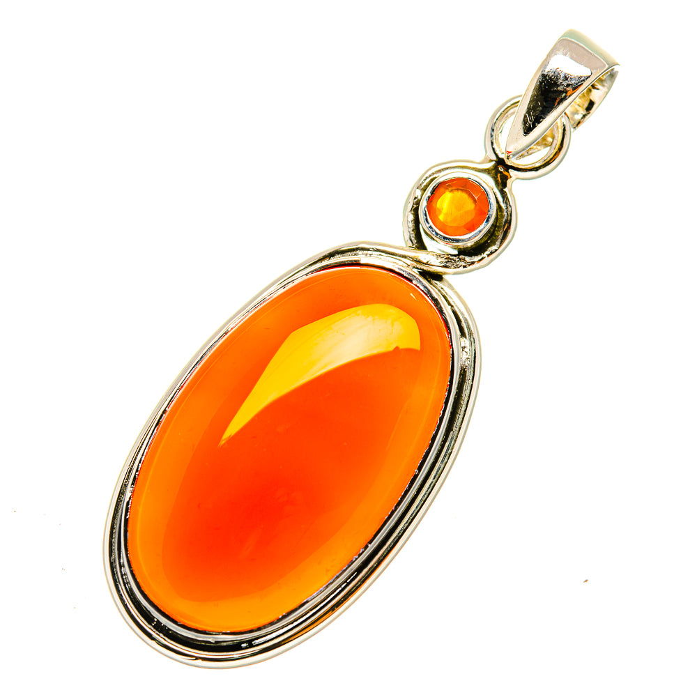 Carnelian Pendants handcrafted by Anasilvercos - PD7520