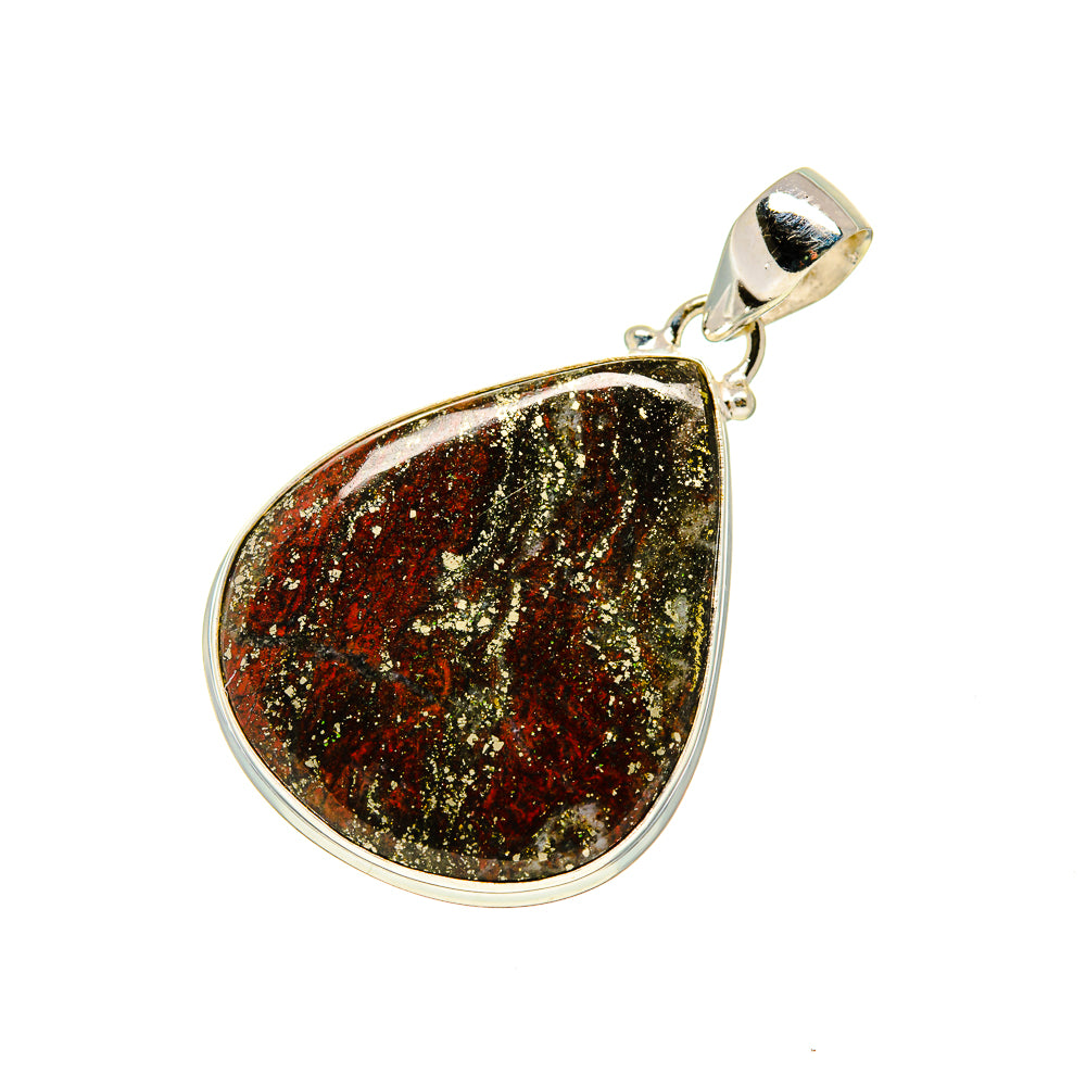 Red Jasper Pendants handcrafted by Anasilvercos - PD752017