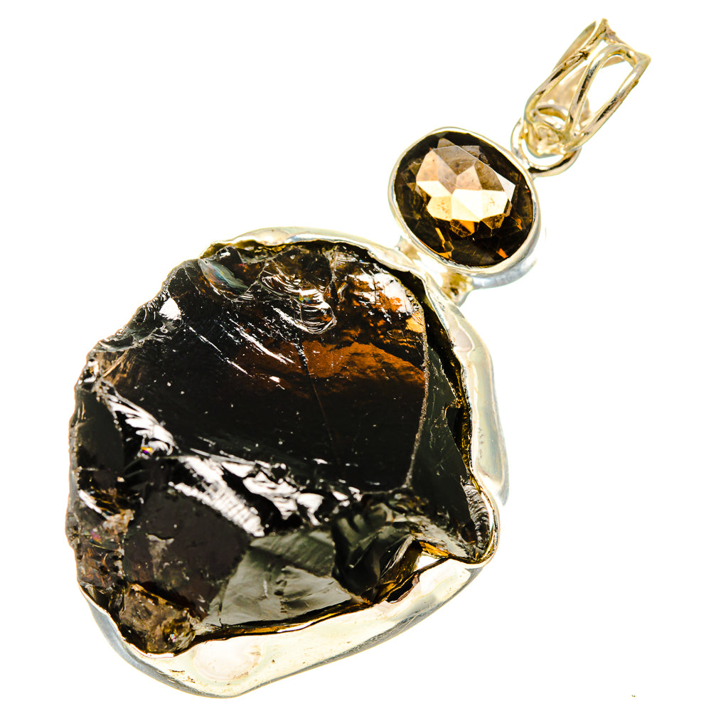 Smoky Quartz Pendants handcrafted by Anasilvercos - PD752134