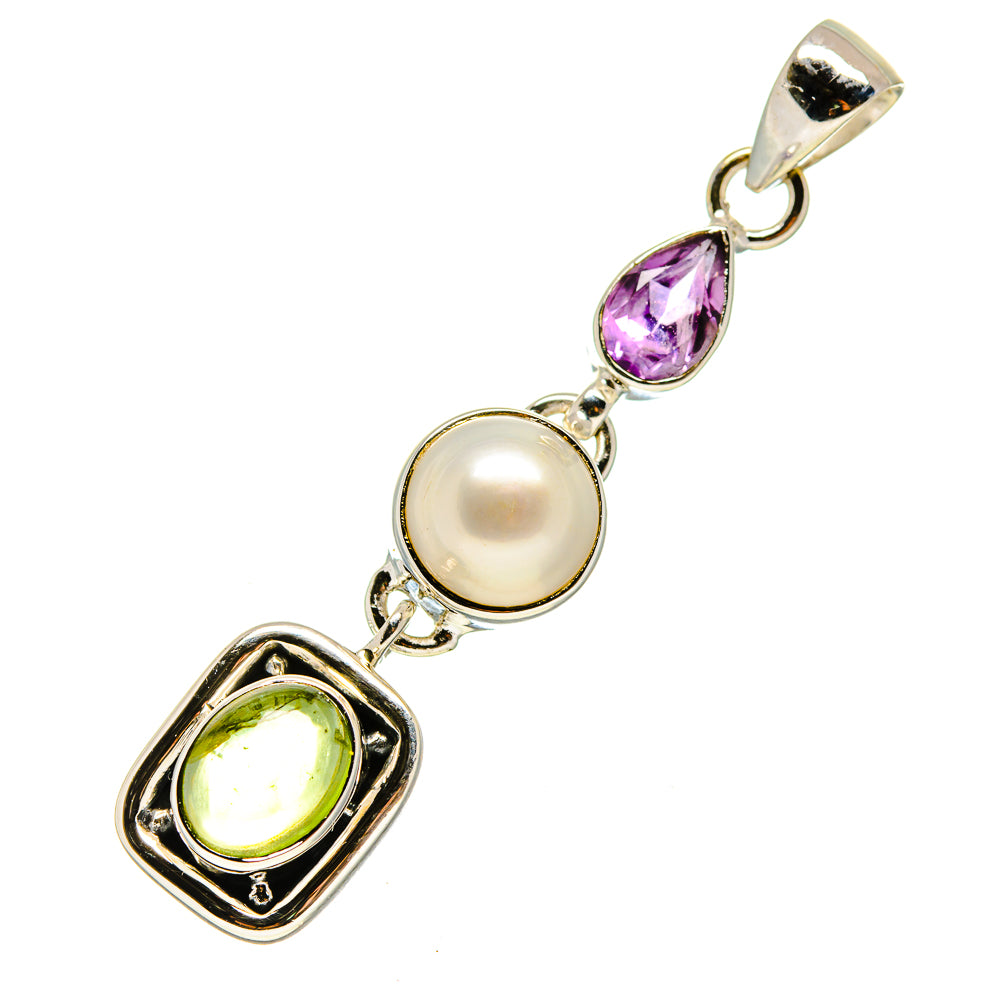 Peridot Pendants handcrafted by Anasilvercos - PD752147