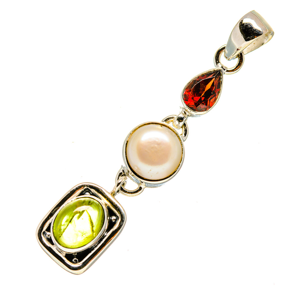Peridot Pendants handcrafted by Anasilvercos - PD752148