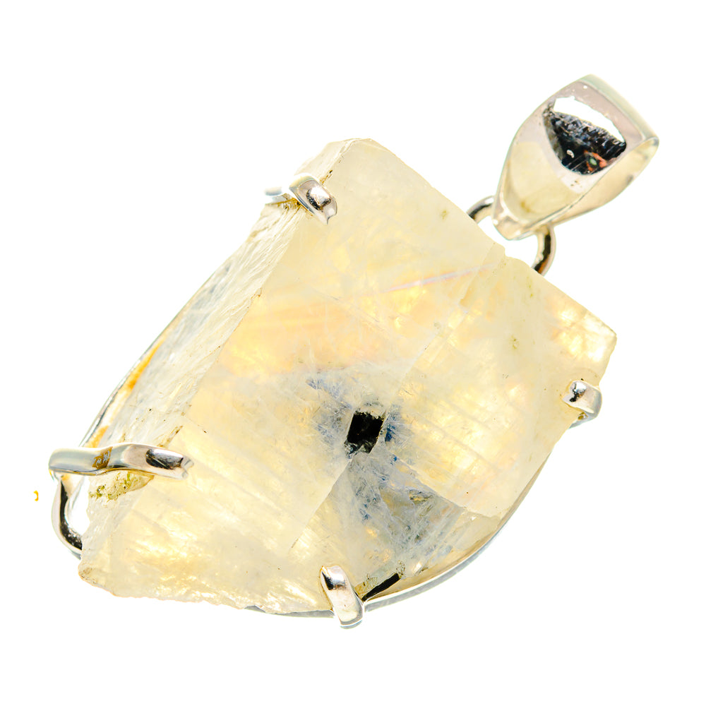 Rainbow Moonstone Pendants handcrafted by Anasilvercos - PD752174