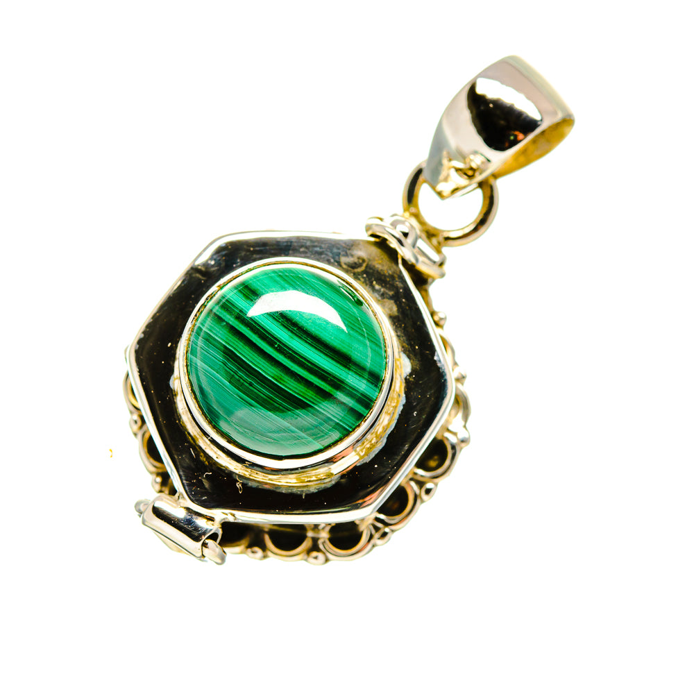 Malachite Pendants handcrafted by Anasilvercos - PD752176