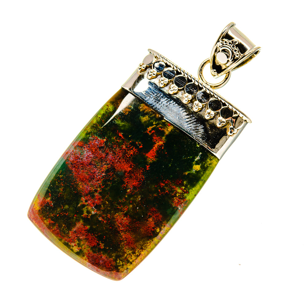 Bloodstone Pendants handcrafted by Anasilvercos - PD752266