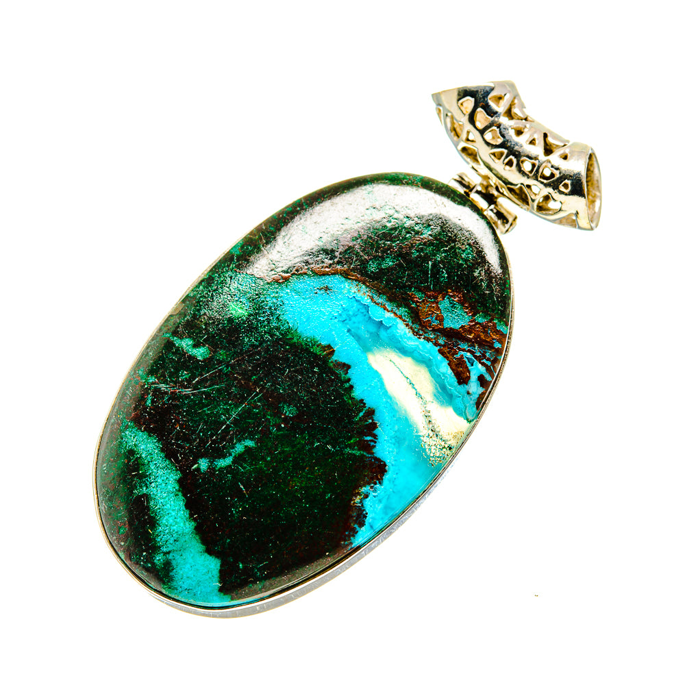 Chrysocolla Pendants handcrafted by Anasilvercos - PD752273