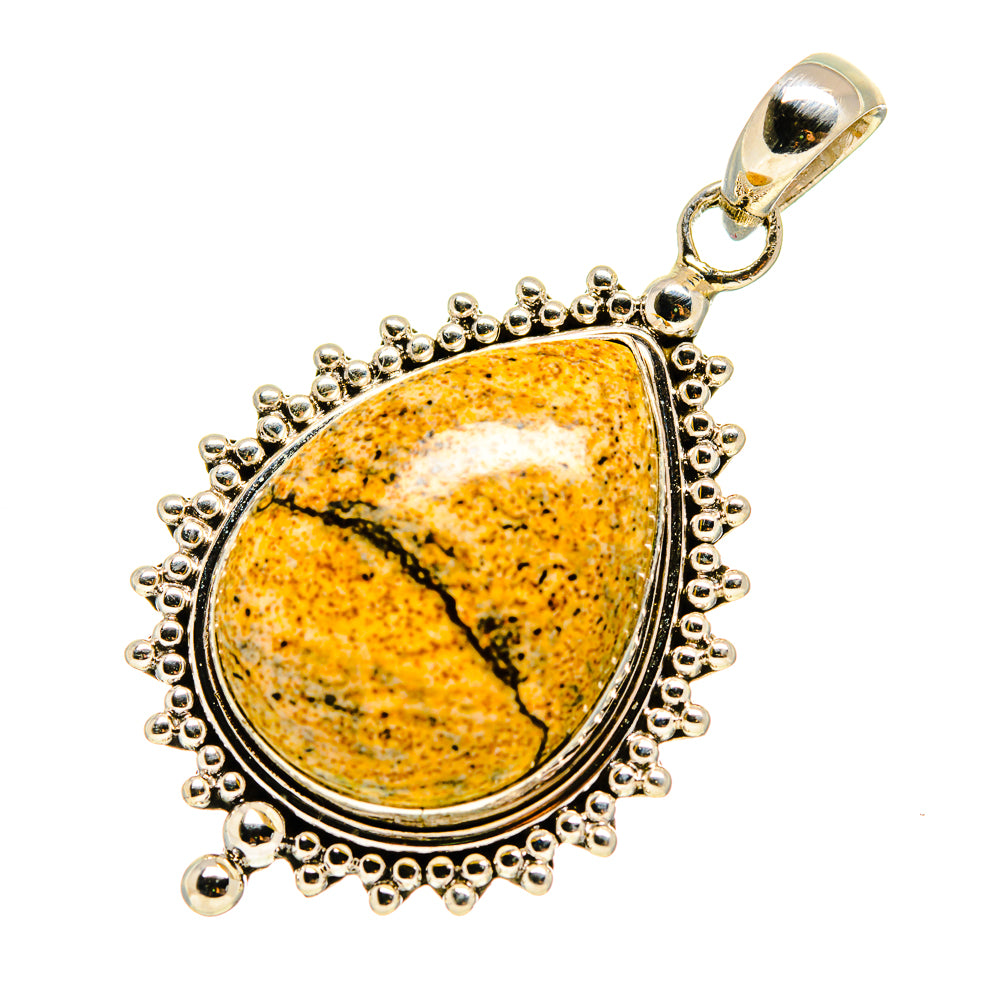 Picture Jasper Pendants handcrafted by Anasilvercos - PD752348