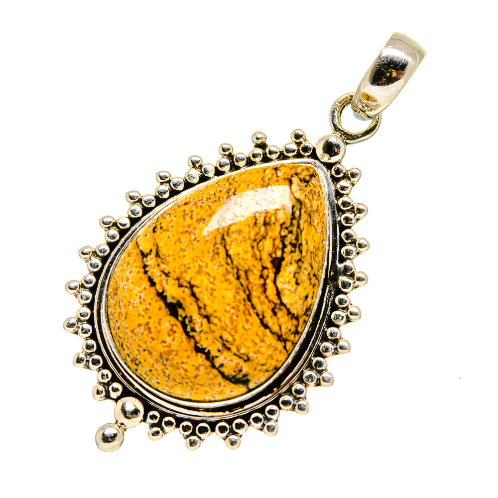Picture Jasper Pendants handcrafted by Anasilvercos - PD752349