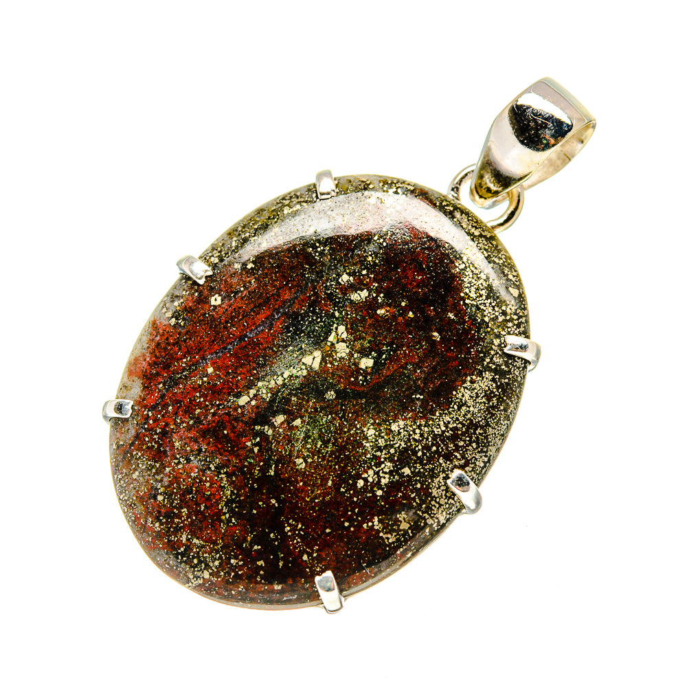 Red Jasper Pendants handcrafted by Anasilvercos - PD752365