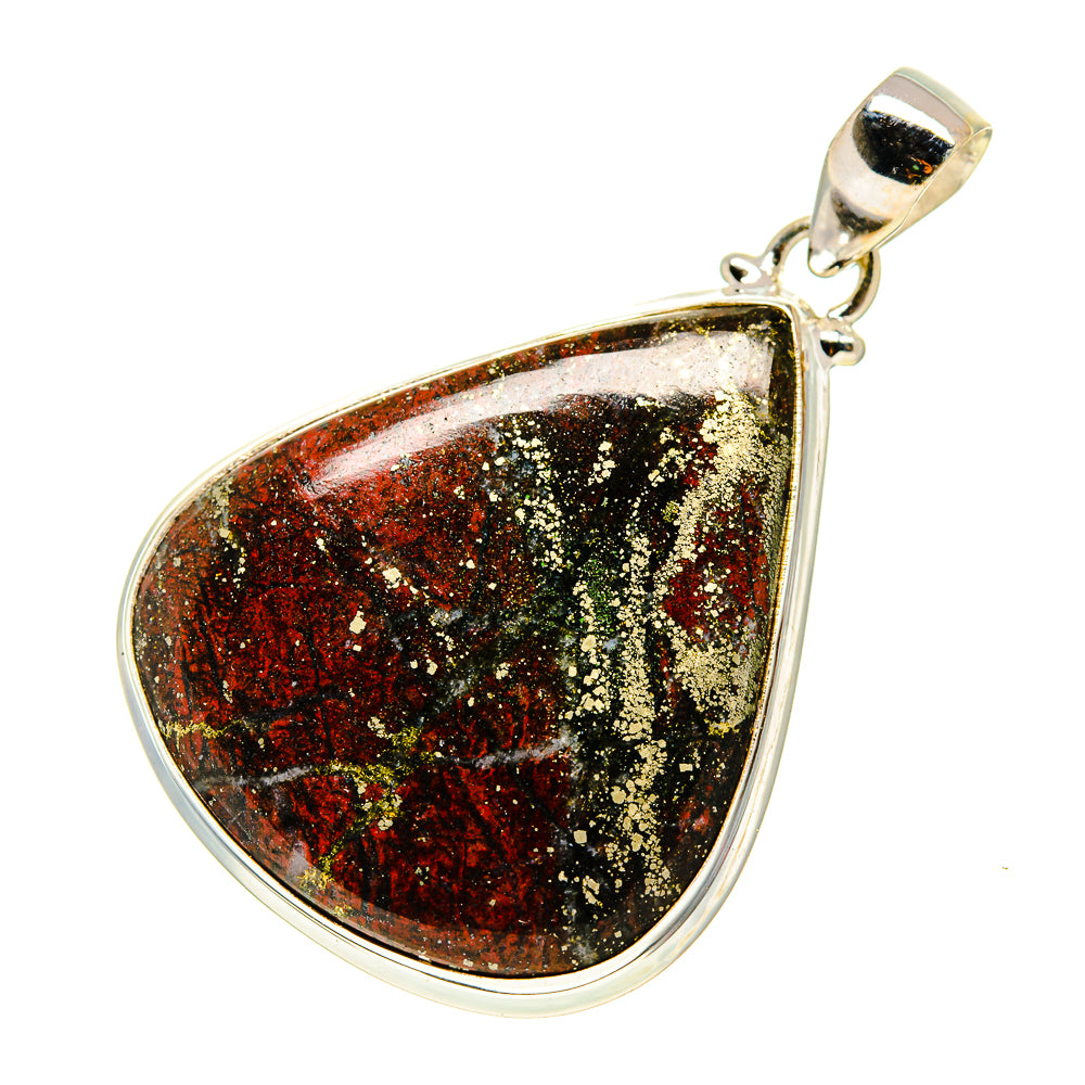 Red Jasper Pendants handcrafted by Anasilvercos - PD752366