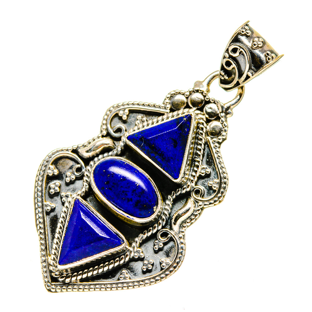 Lapis Lazuli Pendants handcrafted by Anasilvercos - PD752382