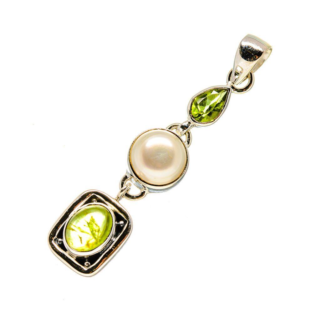 Peridot Pendants handcrafted by Anasilvercos - PD752466