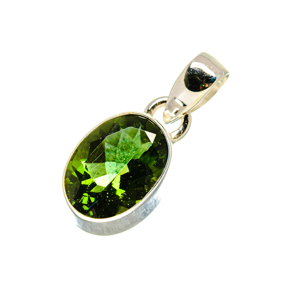 Czech Moldavite Pendants handcrafted by Anasilvercos - PD752494