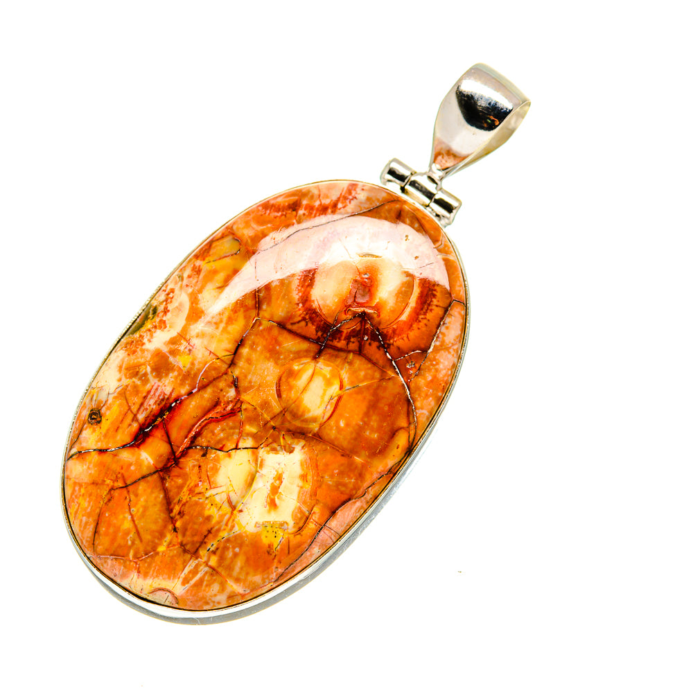 Poppy Jasper Pendants handcrafted by Anasilvercos - PD752530