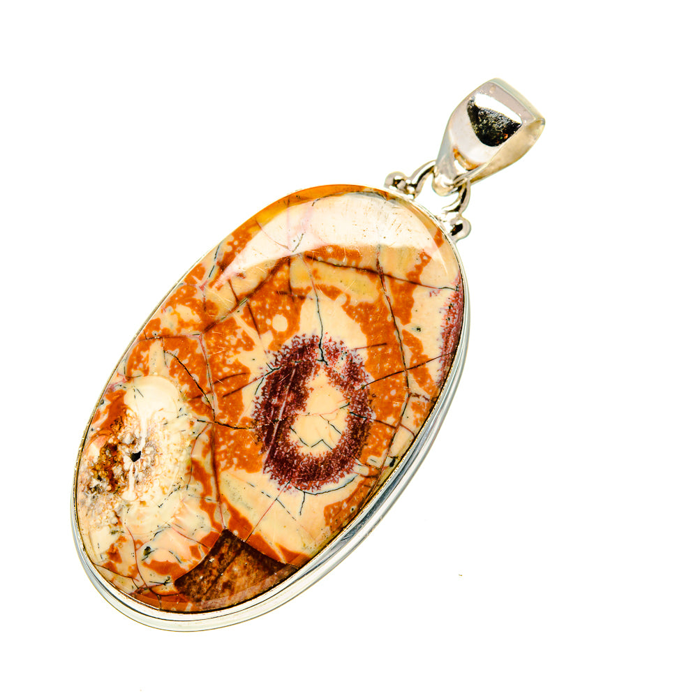 Poppy Jasper Pendants handcrafted by Anasilvercos - PD752531