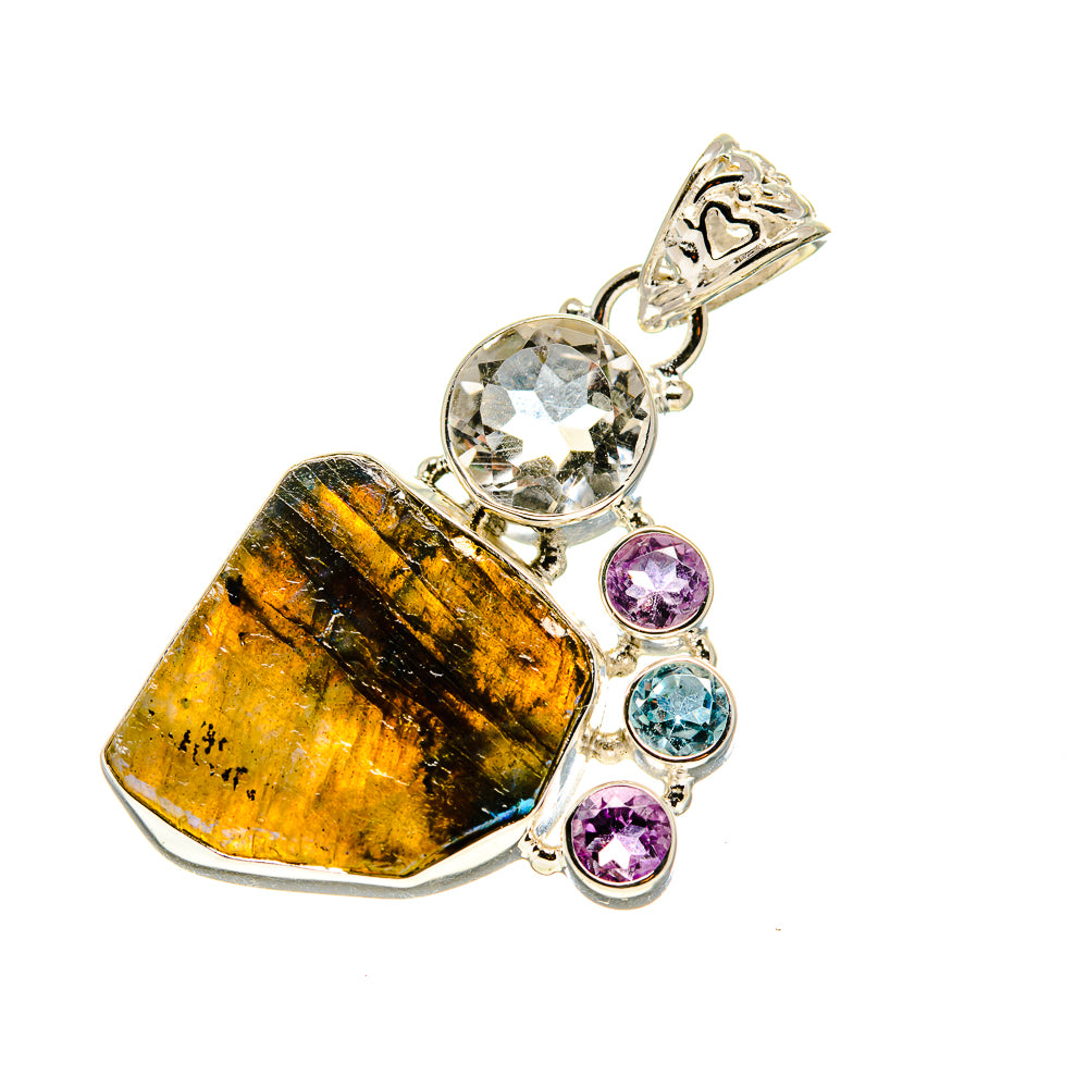 Labradorite Pendants handcrafted by Anasilvercos - PD752545