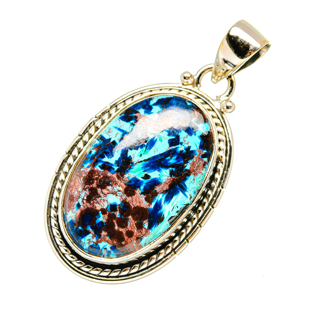 Shattuckite Pendants handcrafted by Anasilvercos - PD7527