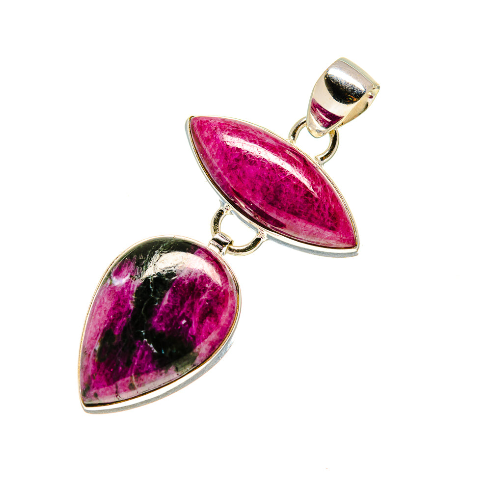 Ruby Fuchsite Pendants handcrafted by Anasilvercos - PD752717