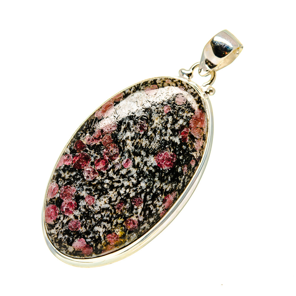 Russian Eudialyte Pendants handcrafted by Anasilvercos - PD752754