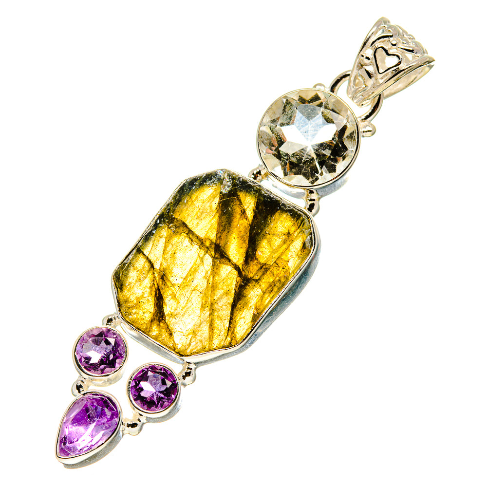 Labradorite Pendants handcrafted by Anasilvercos - PD752836