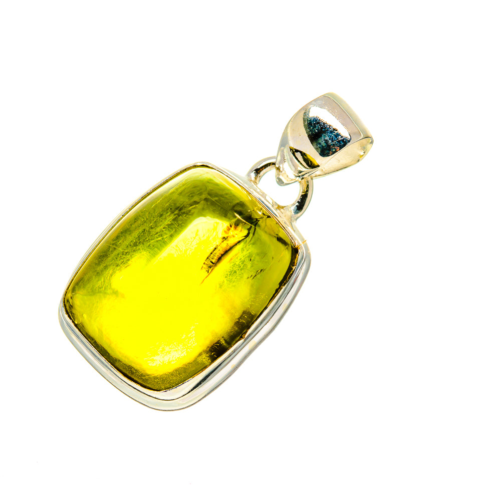 Green Tourmaline Pendants handcrafted by Anasilvercos - PD752851