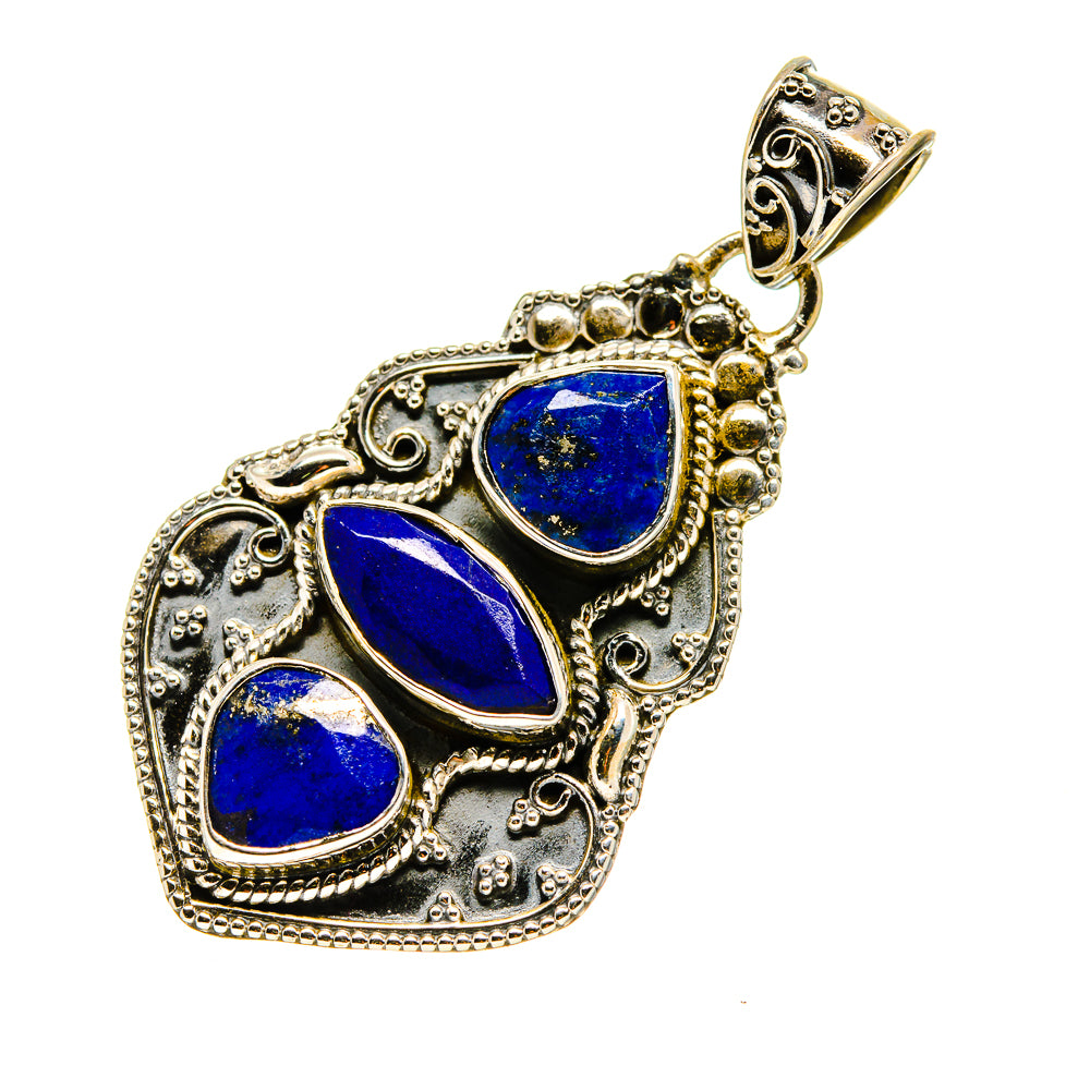 Lapis Lazuli Pendants handcrafted by Anasilvercos - PD752908