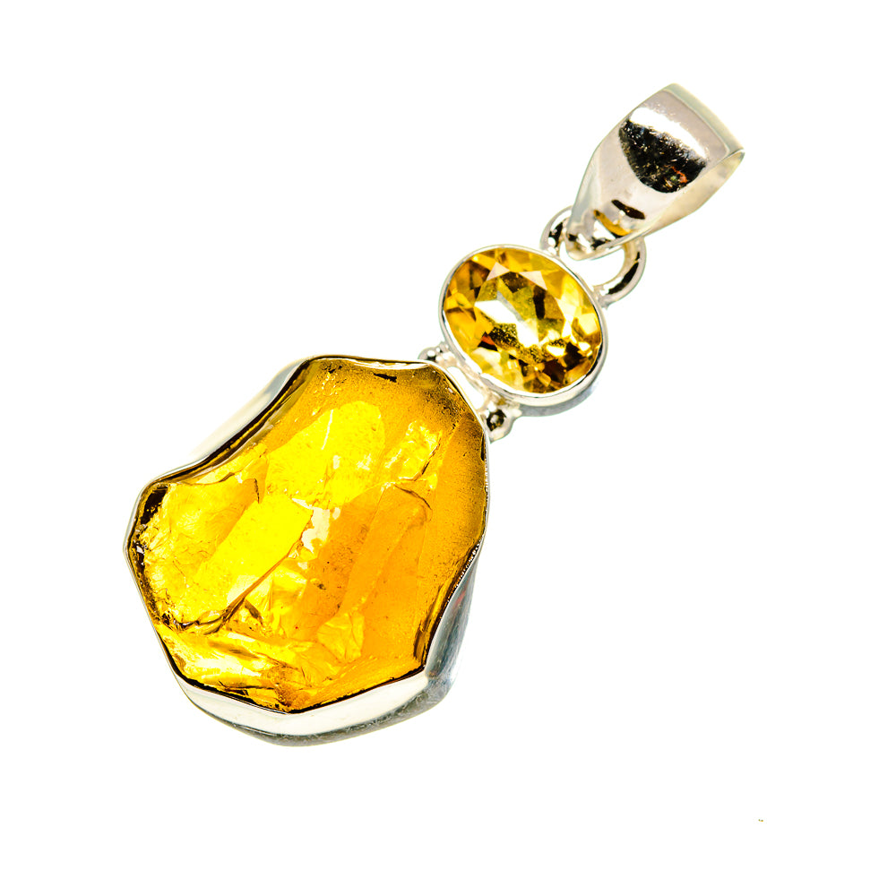 Citrine Pendants handcrafted by Anasilvercos - PD752928