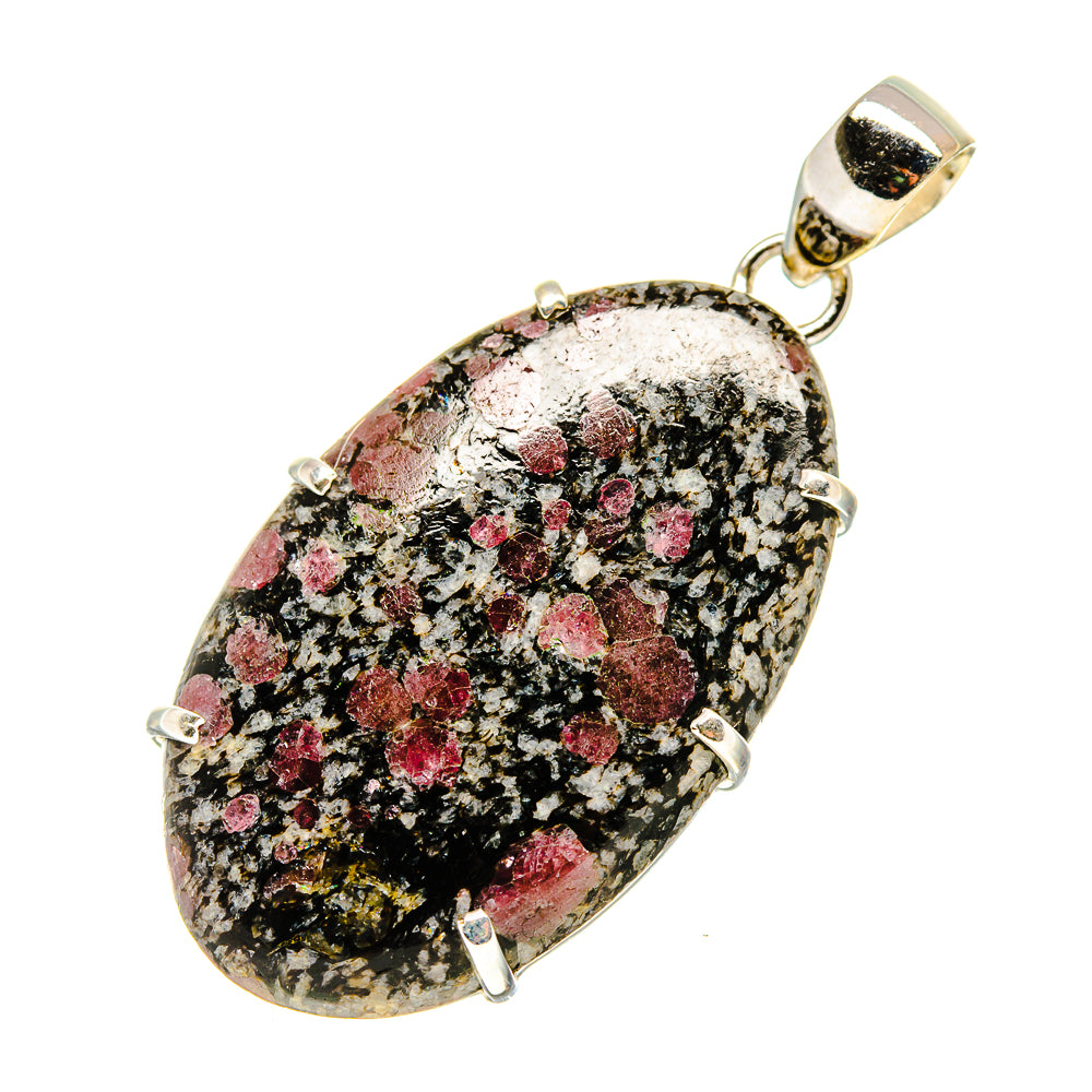 Russian Eudialyte Pendants handcrafted by Anasilvercos - PD752957