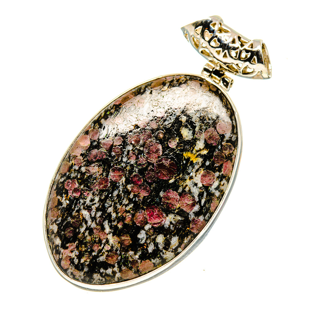 Russian Eudialyte Pendants handcrafted by Anasilvercos - PD752965