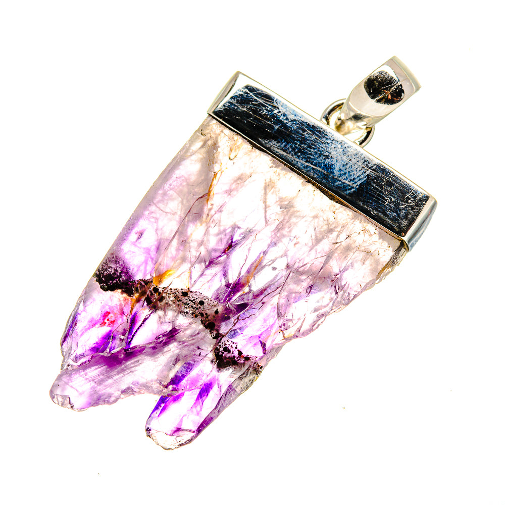 Amethyst Stalactite Pendants handcrafted by Anasilvercos - PD753041