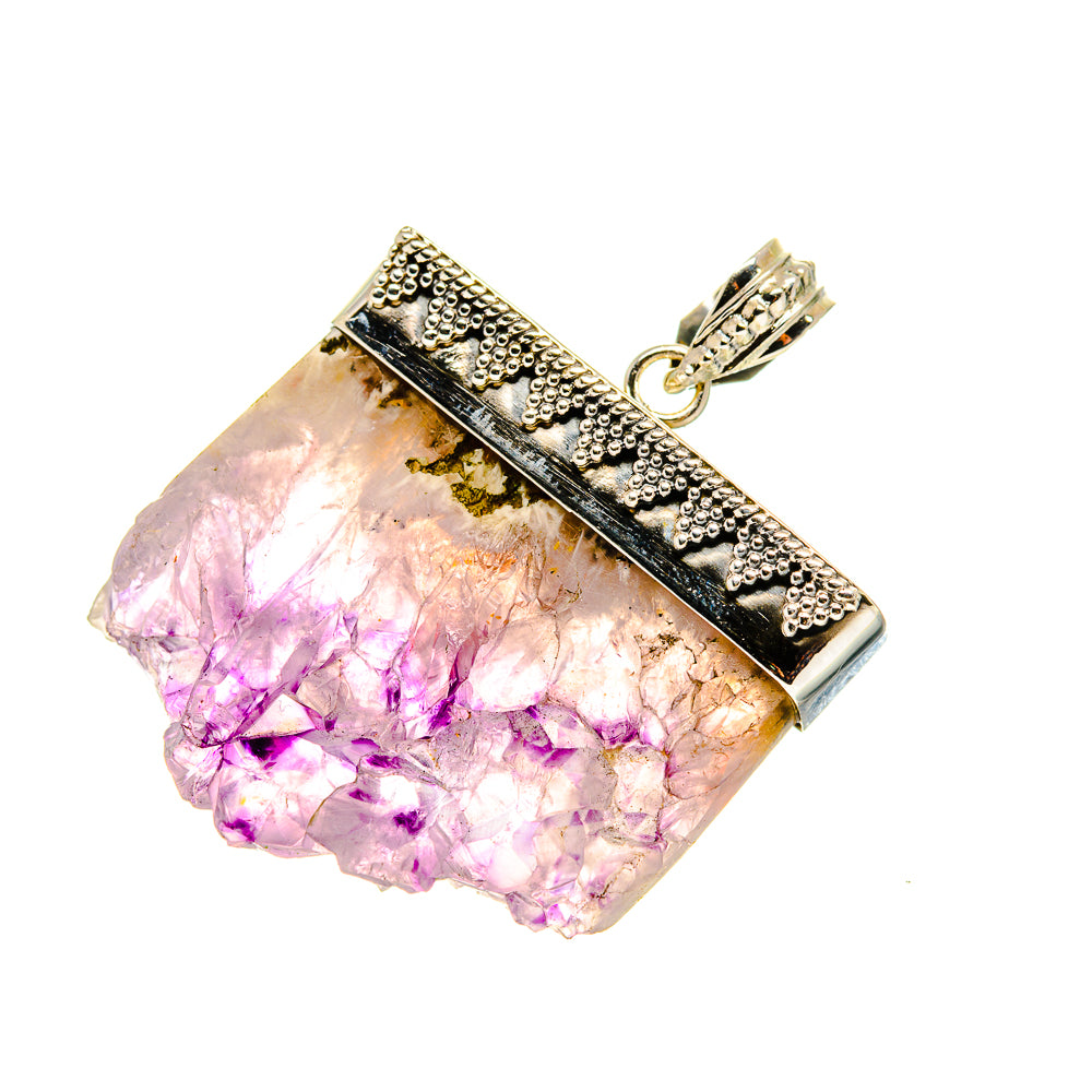 Amethyst Stalactite Pendants handcrafted by Anasilvercos - PD753091