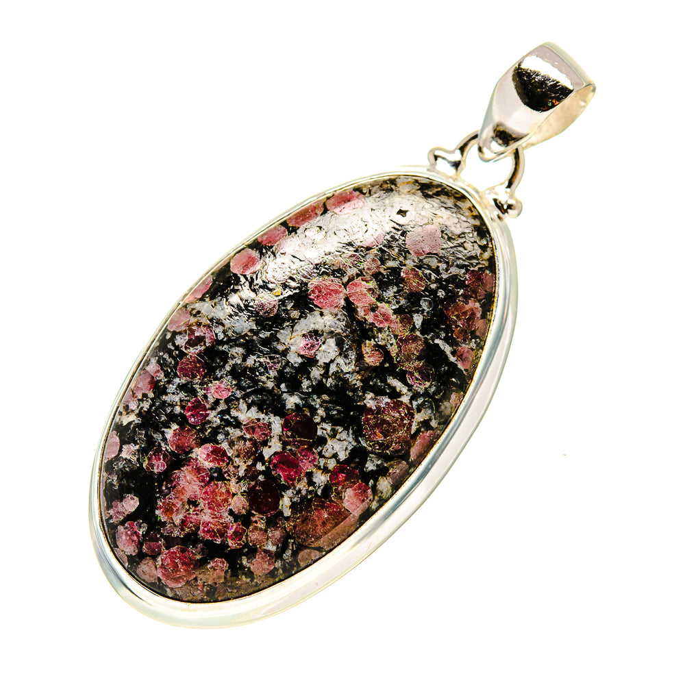 Russian Eudialyte Pendants handcrafted by Anasilvercos - PD753105
