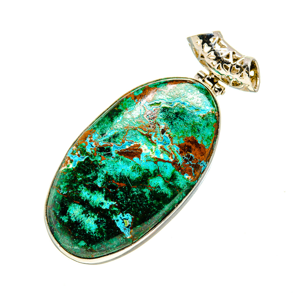 Chrysocolla Pendants handcrafted by Anasilvercos - PD753166