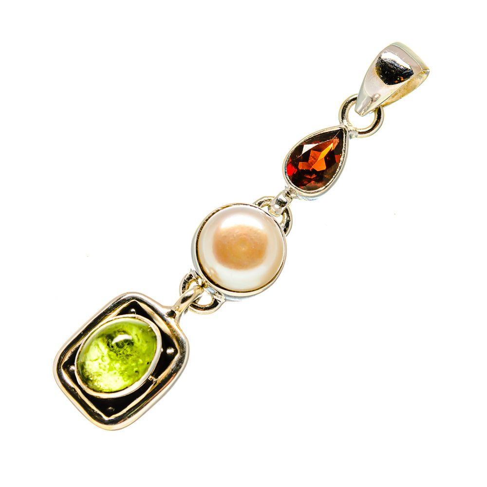 Peridot Pendants handcrafted by Anasilvercos - PD753194