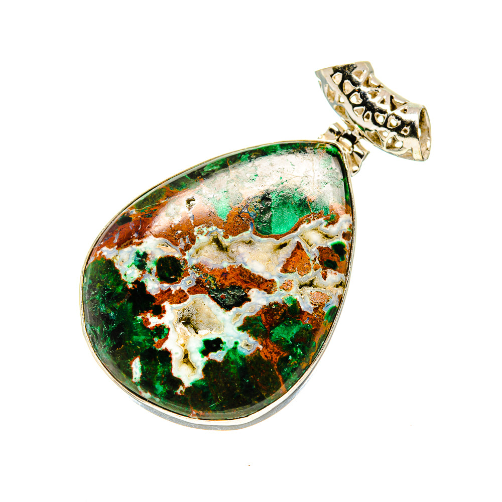 Chrysocolla Pendants handcrafted by Anasilvercos - PD753206