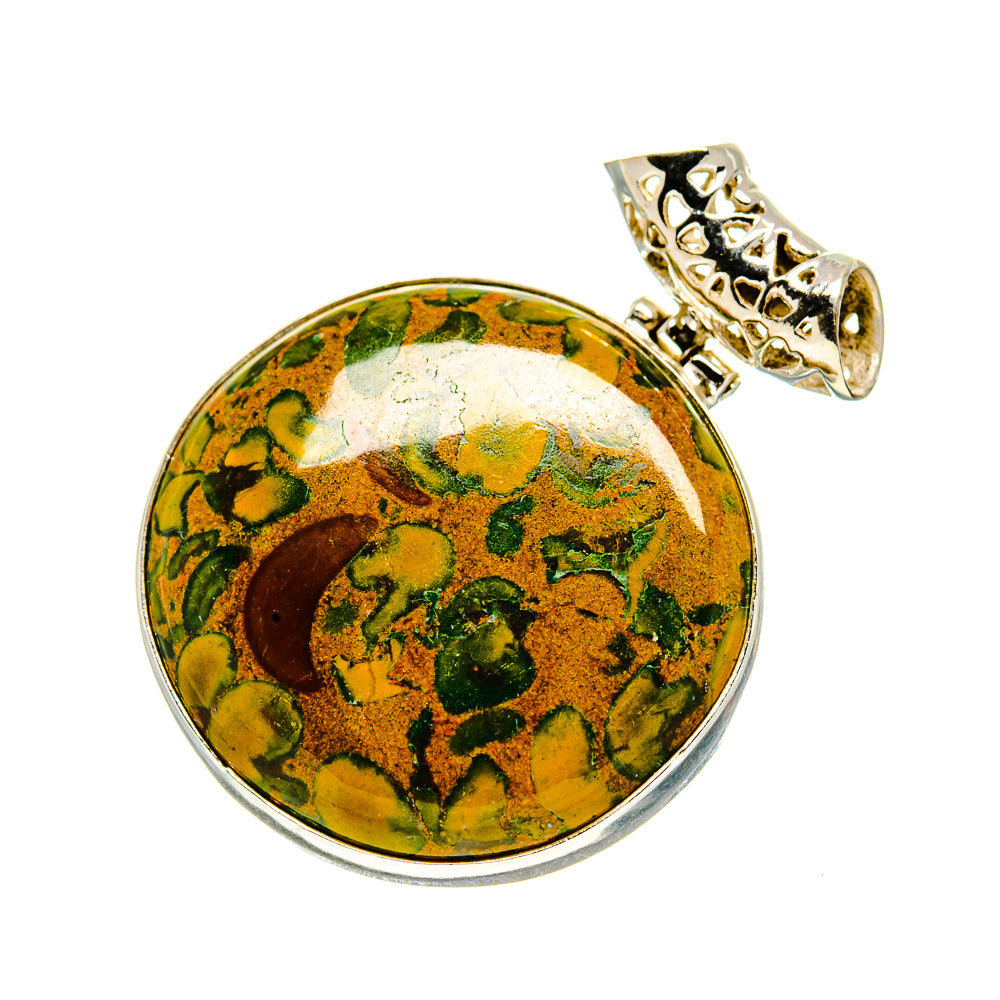 Rainforest Jasper Pendants handcrafted by Anasilvercos - PD753314