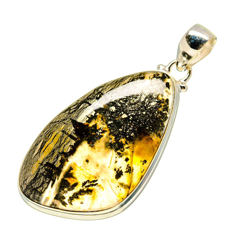 Pyrite Agate Pendants handcrafted by Anasilvercos - PD753326