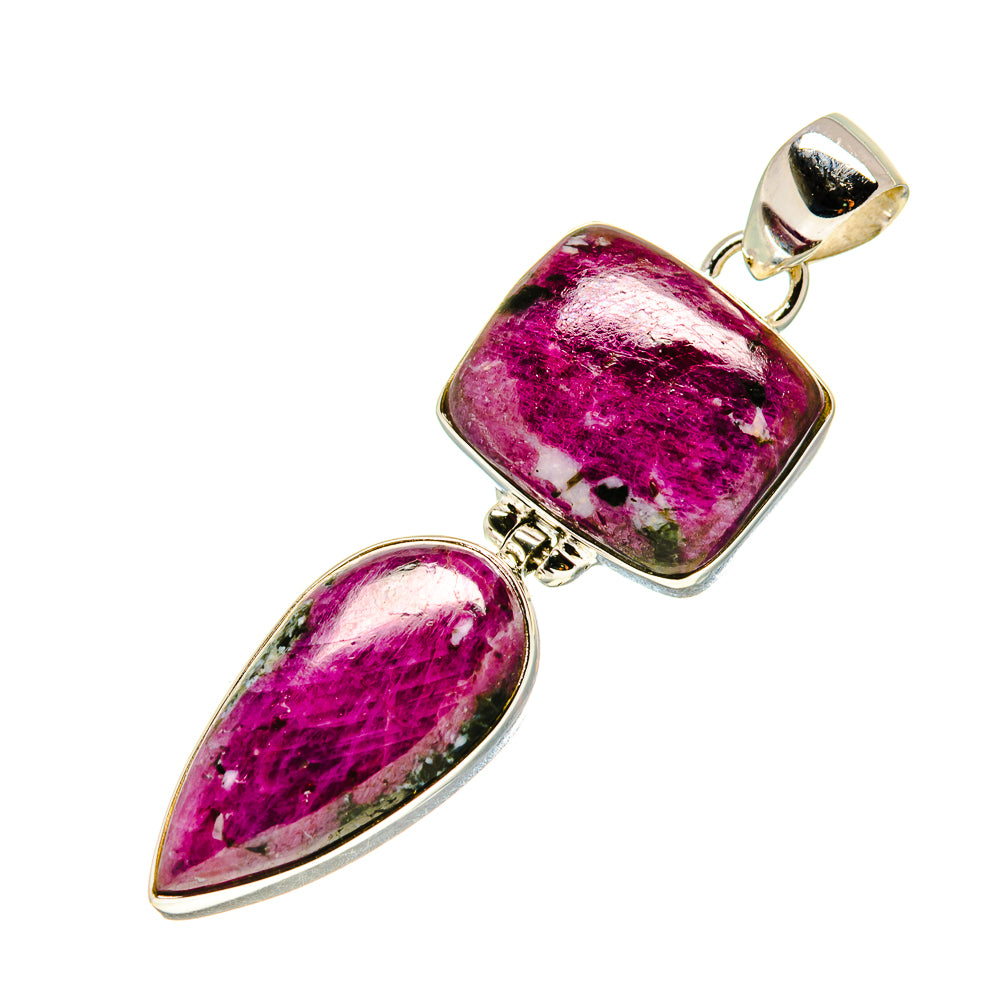 Ruby Fuchsite Pendants handcrafted by Anasilvercos - PD753337