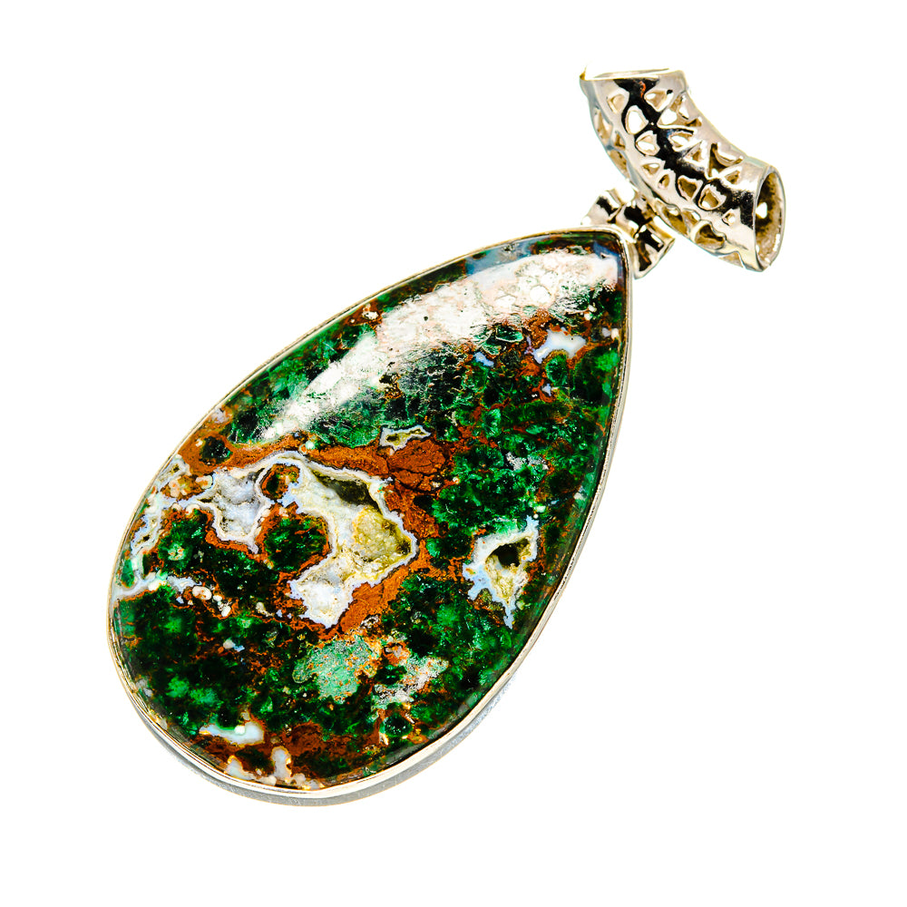 Chrysocolla Pendants handcrafted by Anasilvercos - PD753401